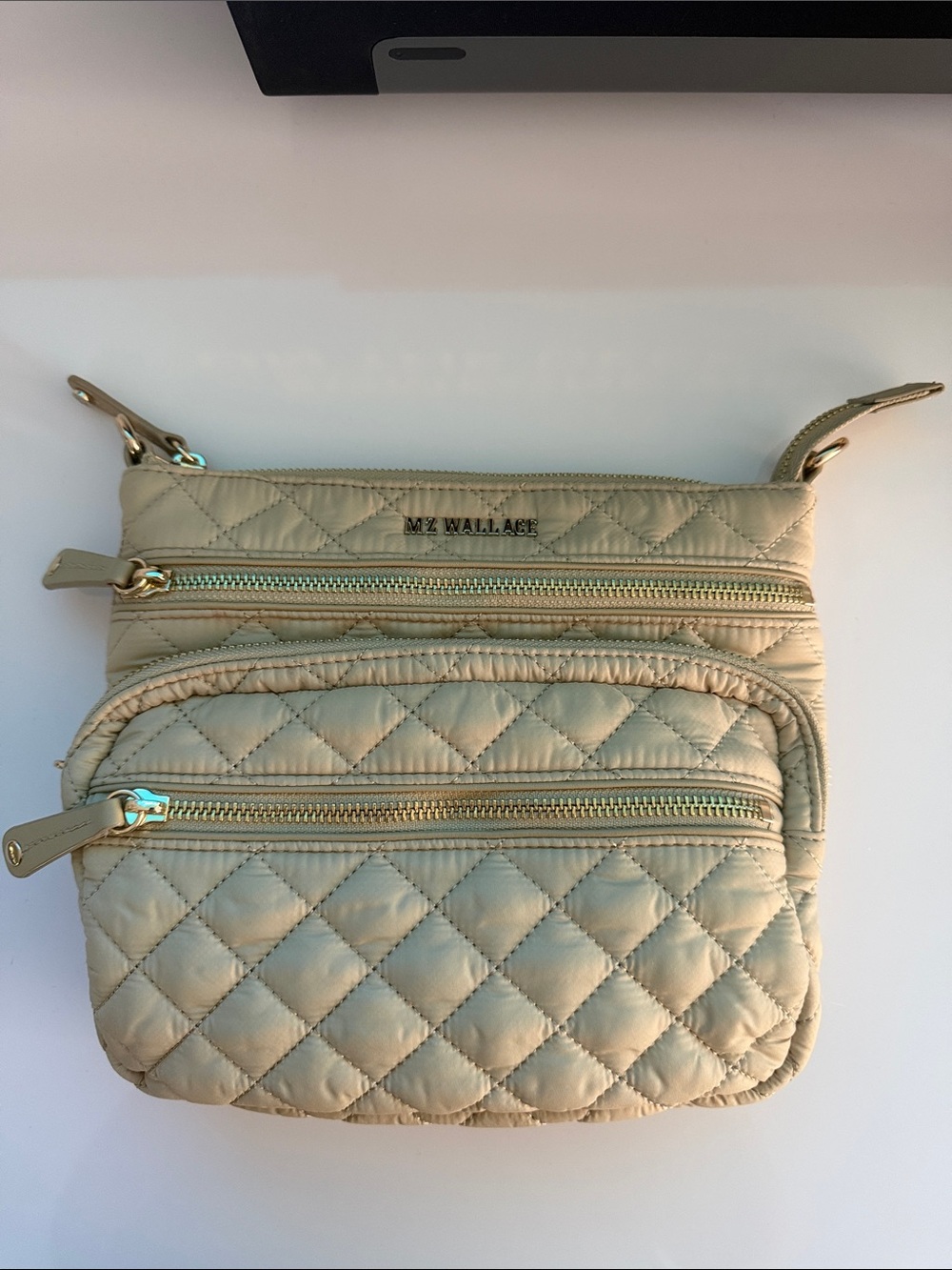 MZ Wallace Downtown Crosby Crossbody in Buff - Picture 6 of 13